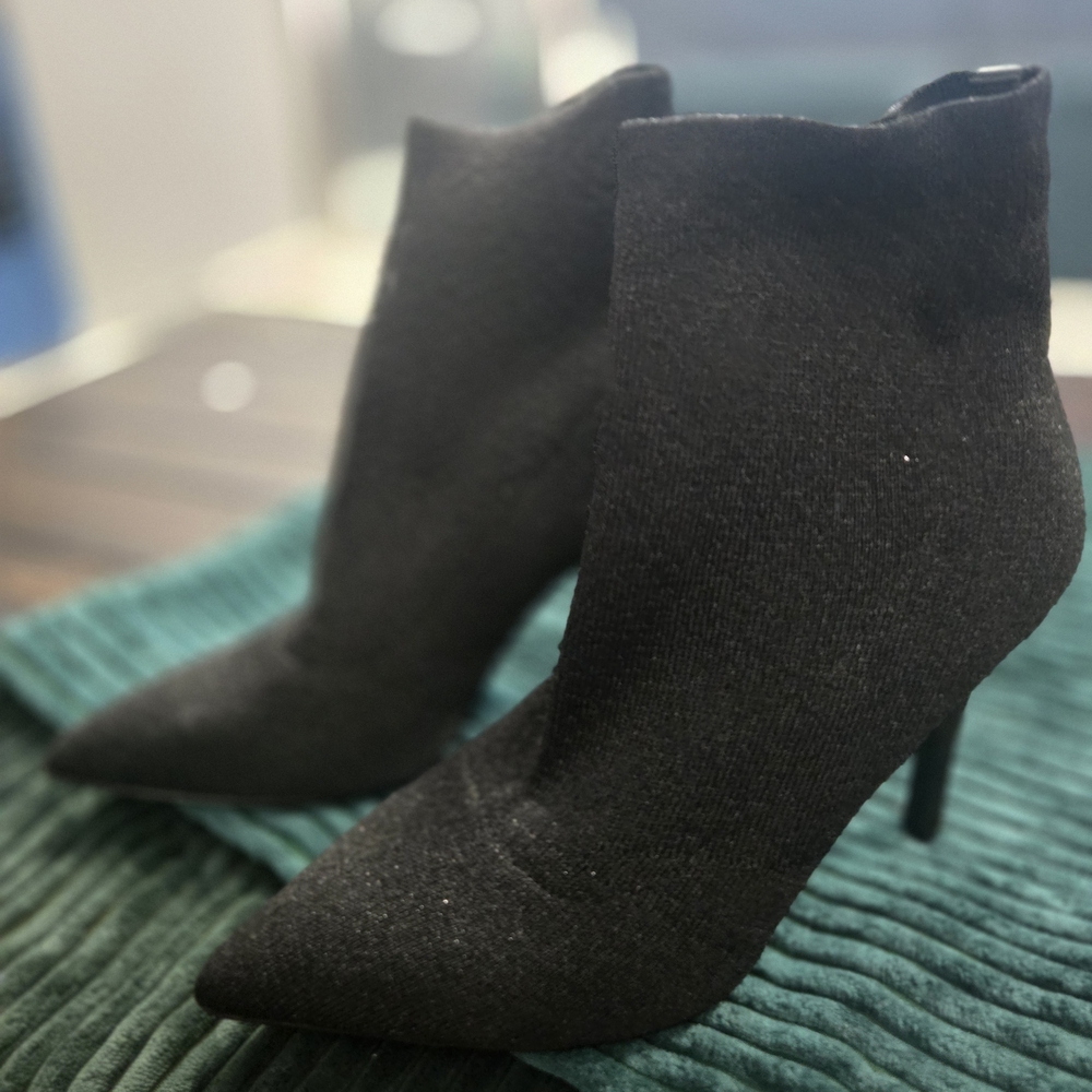 Gianni Bini Black Heeled Boots